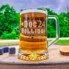 Doc Holliday Mug / Doc ‘24 / Engraved 23 oz. Glass Beer Mug / Gift for Him / Gifts for Men  / Father's Day Gift / Valentine's Day Gift