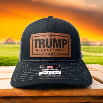 Trump Bulletproof Hat / Trump Trucker Cap / Trump 2024 Richardson 112 / Patch Trucker Hat /Father's Day Gift