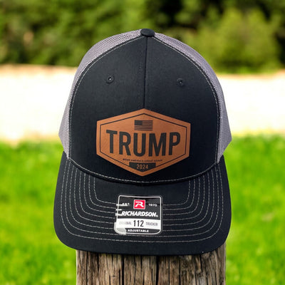 Trump American Flag Hat / Trump Trucker Cap / Trump 2024 Richardson 112 / Patch Trucker Hat /Father's Day Gift