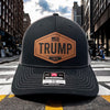 Trump American Flag Hat / Trump Trucker Cap / Trump 2024 Richardson 112 / Patch Trucker Hat /Father's Day Gift