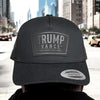 Trump Vance 2024 Blacked Out Hat / Trump 47 Trucker Cap / YP Classics 5 Panel / Black on Black Patch Trucker Hat / Christmas Gift