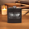 Trump Bulletproof Laser Engraved Black Stainless Steel Hip Flask | Political Gift | Trump 2024 Flask | Trump Merch | Election Gear |