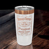 Trump 47 Presidential Tumbler | Laser Engraved 20oz Insulated Tumbler | Commemorative Tumbler | Election Gift | Old No 47 | Trump Merch