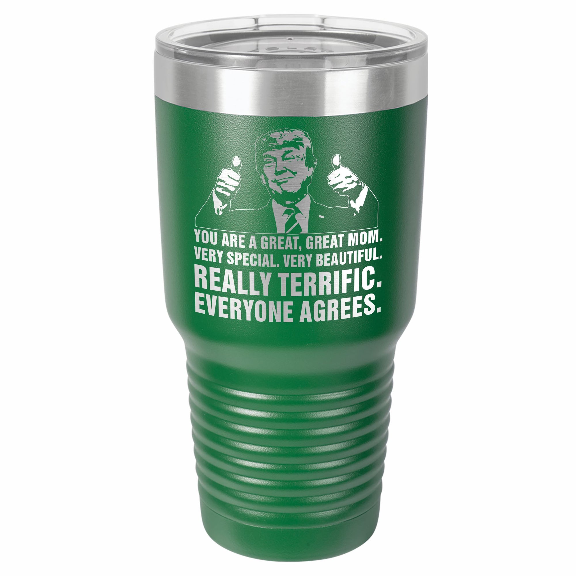 Trump Great Dad – Engraved Tumbler, Trump Tumbler For Dad, Fathers