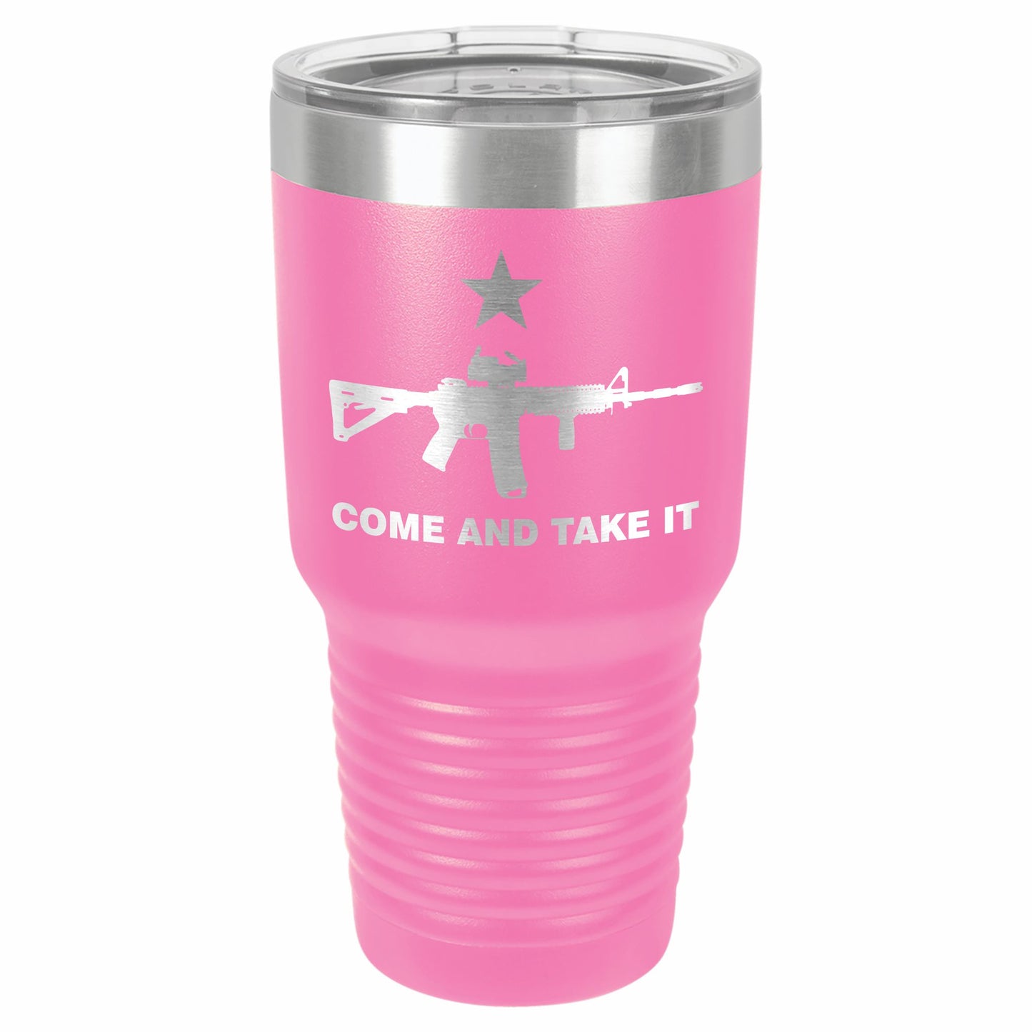 Come and Take It AR-15 Etched Tumbler    / Father's Day Gift / Valentine's Day Gift