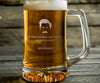 Ron Swanson Clear Alcohols  Beer Mug    / Father's Day Gift