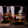Corporate Logo  Your Logo Here Engraved Whiskey Glasses    / Christmas Gift