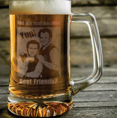 Did We Just Become Best Friends? Step Brothers Beer Mug    / Christmas Gift