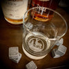 Buck Scene Personalized Whiskey Glass / Valentine's Day Gift
