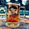 Doc Holliday Say When Glass Beer Mug    / Valentine's Day Gift