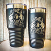 Doc Holliday You're A Daisy Etched Tumbler    / Father's Day Gift