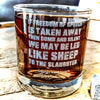 Freedom of Speech George Washington Quote Whiskey Glass    / Christmas Gift
