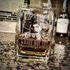 Doc Holliday Defile Myself Engraved Whiskey Glass    / Christmas Gift