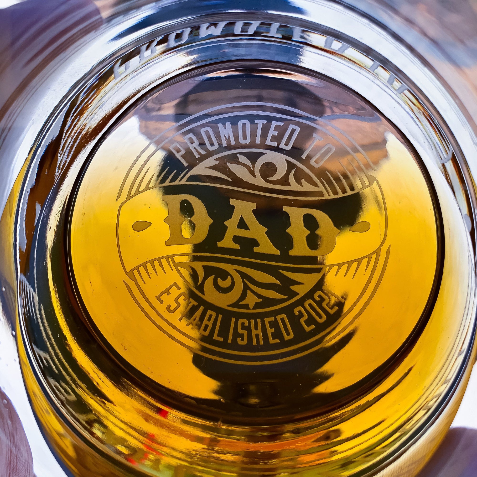 Logo Standard Bourbon Whiskey Glass