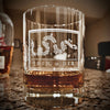 Join or Die Whiskey Glass    / Father's Day Gift