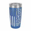 We The People American Flag  Etched 20oz Tumbler    / Valentine's Day Gift