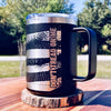 Don’t Tread On Me 360  Stainless Coffee Tumbler  Powder Coated  Laser Etched  Coffee Mug  Coffee Cup     / Father's Day Gift