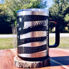 Don’t Tread On Me 360  Stainless Coffee Tumbler  Powder Coated  Laser Etched  Coffee Mug  Coffee Cup     / Father's Day Gift
