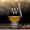 Personalized Glencairn Whiskey Glass  Bourbon Glass  Scotch Glass  Tasting Glass  Split Letter Monogram Glencairn   / Christmas Gift