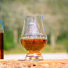 Don't Tread On Me Gadsden Snake Glencairn  Engraved  Whiskey Glass  Bourbon Glass  Scotch  Tasting Glass   / Christmas Gift