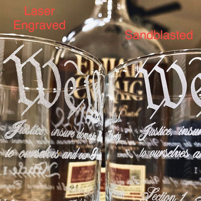 Austin City Map Whiskey Glass  360 Engraved  (13.5 oz) / Valentine's Day Gift