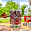 Ft. Worth City Map Whiskey Glass  360 Engraved  (13.5 oz) / Father's Day Gift