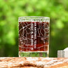 San Antonio City Map Whiskey Glass  360 Engraved  (13.5 oz) / Valentine's Day Gift